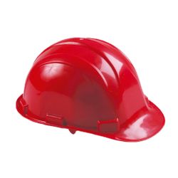 Amig 11823 | casco standard de obra 11200 | polipropileno | rojo