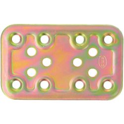Amig 12118 | placa 500 | 80 x 50 x 2,2 mm | acero | bicromatado