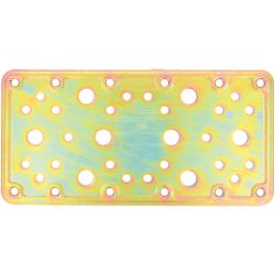 Amig 12124 | placa 503 | 200 x 100 x 2,8 mm | acero | bicromatado