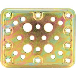 Amig 12125 | placa 504 | 80 x 100 x 2,2 mm | acero | bicromatado