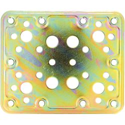 Amig 12126 | placa 504 | 120 x 100 x 2,2 mm | acero | bicromatado