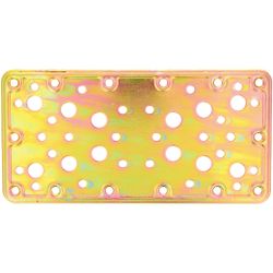 Amig 12128 | placa 504 | 200 x 100 x 2,2 mm | acero | bicromatado