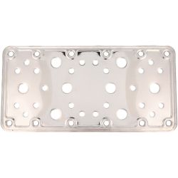 Amig 12160 | placa 503 | 200 x 100 x 2,8 mm | acero inoxidable | brillo