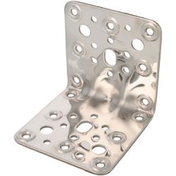 Amig 12171 | ángulo 302 | 90 x 90 x 2,2 mm | acero inoxidable | brillo