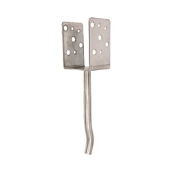 Amig 12176 | soporte de suelo 352 | 80 x 65 x 109 x 200 mm | acero inoxidable | brillo