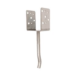Amig 12178 | soporte de suelo 352 | 100 x 65 x 109 x 200 mm | acero inoxidable | brillo
