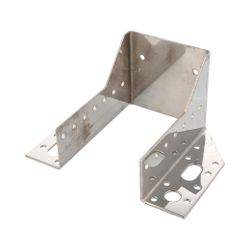 Amig 12179 | soporte para viga 353 | 80 x 82 x 122 x 162 x 2 mm | acero inoxidable | brillo