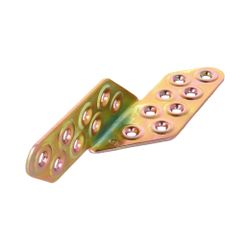 Amig 12183 | ángulo 305 | 170 x 35 x 2,2 mm | acero | bicromatado - izquierda