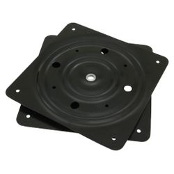 Amig 12207 | soporte giratorio 350 | 240 x 240 mm | acero | negro