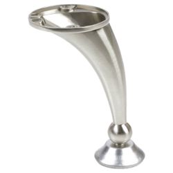 Amig 12241 | pata para mueble 13 | 120 mm | zamak | níquel cepillado