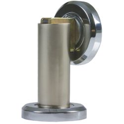 Amig 12245 | tope puerta magnético 711 | ø50 x 75 mm | zamak | níquel cepillado