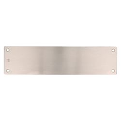 Amig 12292 | placa 11 | 300 x 75 mm | acero inoxidable 18/8 | mate