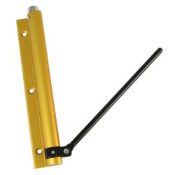 Amig 12334 | pernio muelle 200 | 190 x 180 mm | aluminio | oro