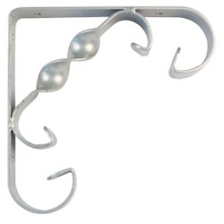 Amig 12348 | palomilla 20 | 150 x 150mm | acero | gris metalizado
