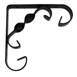 Amig 12350 | palomilla 20 | 200 x 200 mm | acero | negro