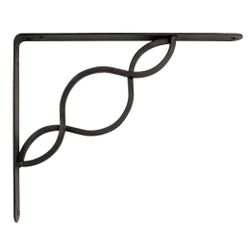Amig 12365 | palomilla 22 | 200 x 150 mm | acero | negro