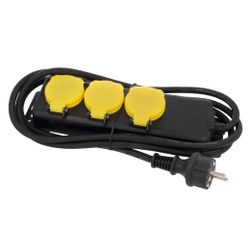 Amig 12413 | base múltiple con protección 3305 | polipropileno | negro