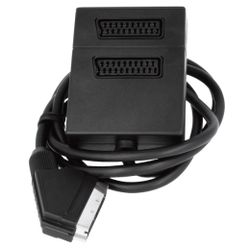Amig 12430 | euroconector 3114 | 1,5 m | poliestireno | negro
