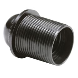 Amig 12454 | portalámparas 3904 | e-27 | baquelita | negro