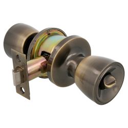 Amig 12569 | pomo de puerta 602 | latón | cuero