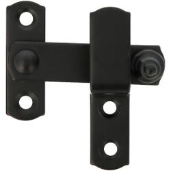 Amig 12603 | aldabilla 4 | 60 x 46 mm | acero | negro