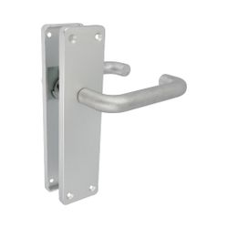 Amig 12614 | manilla aluminio con placa al3p | 222 x 55 mm | aluminio | plata