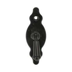 Amig 12637 | tirador con placa 1005 | 28 x 80 mm | negro
