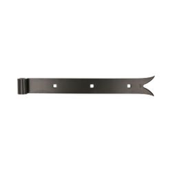 Amig 12647 | gozne gótico 4200 | 300 x 35 x 4 mm | acero | negro