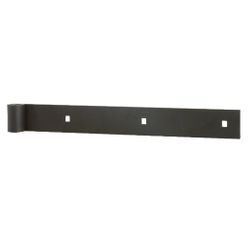 Amig 12662 | gozne simple 4300 | 1200 x 40 x 5 mm | acero | negro
