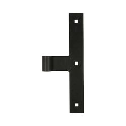 Amig 12664 | gozne t simple 4500 | 240 x 35 x 4 mm | acero | negro