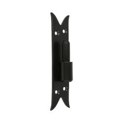 Amig 12670 | pernio placa gótico 4800 | 170 x 50 x 4 mm | acero | negro