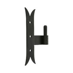 Amig 12681 | pernio t gótico 5000 | 200 x 35 x 4 mm | acero | negro - izquierda