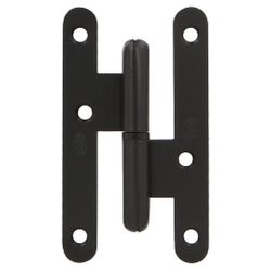 Amig 1273 | pernio 405 | 95 x 52 x 2 mm | acero | negro - izquierda