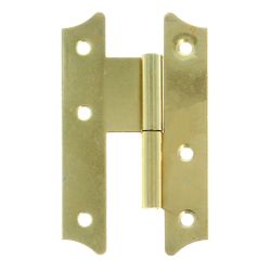Amig 1377 | pernio 396 | 69 x 56 mm | acero | latonado barnizado - derecha