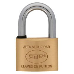 Amig 1387 | candado alta seguridad 150 | 50 mm | latón | mate