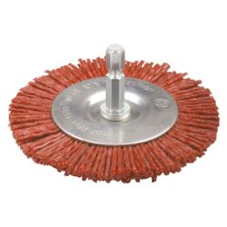 Amig 14039 | cepillo circular 34630 | 75 x 150 mm | nylon abrasivo | rojo