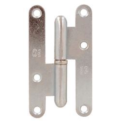 Amig 14062 | pernio 405 | 95 x 52 x 2 mm | acero | zincado - derecha