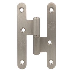 Amig 14066 | pernio perfil laminado 405 | 95 x 52 x 2,3 mm | latón | cromado mate - derecha