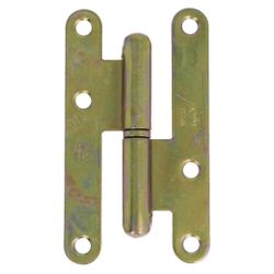 Amig 14086 | pernio 405 | 95 x 52 x 2 mm | acero | bicromatado - derecha