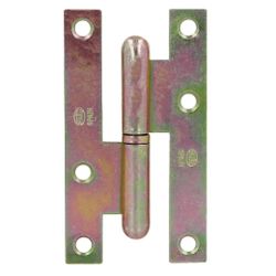 Amig 14099 | pernio 403 | 95 x 52 x 2 mm | acero | bicromatado - izquierda