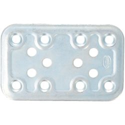 Amig 14106 | placa 500 | 80 x 50 x 2,2 mm | acero | zincado