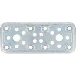 Amig 14107 | placa 500 | 120 x 50 x 2,2 mm | acero | zincado