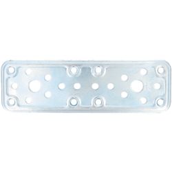 Amig 14108 | placa 500 | 160 x 50 x 2,2 mm | acero | zincado