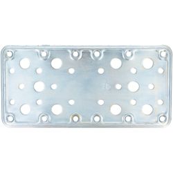 Amig 14111 | placa 502 | 185 x 90 x 2,2 mm | acero | zincado