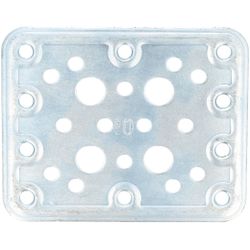 Amig 14113 | placa 504 | 80 x 100 x 2,2 mm | acero | zincado