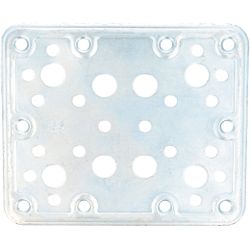 Amig 14114 | placa 504 | 120 x 100 x 2,2 mm | acero | zincado