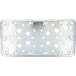 Amig 14116 | placa 504 | 200 x 100 x 2,2 mm | acero | zincado
