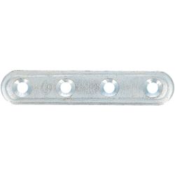 Amig 14117 | placa 505 | 100 x 20 x 2,5 mm | acero | zincado