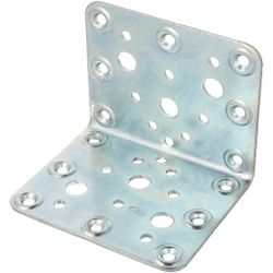 Amig 14129 | ángulo 304 | 80 x 100 x 2,2 mm | acero | zincado