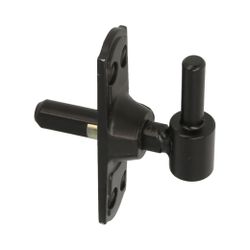Amig 14445 | pernio regulable con ménsula 2974 | 90 x 25 mm | zamak | negro